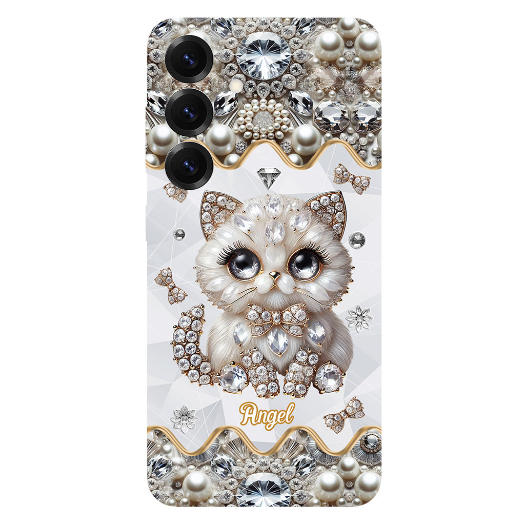 Coque de téléphone personnalisée avec motif chat persan « Love Persian Cat »