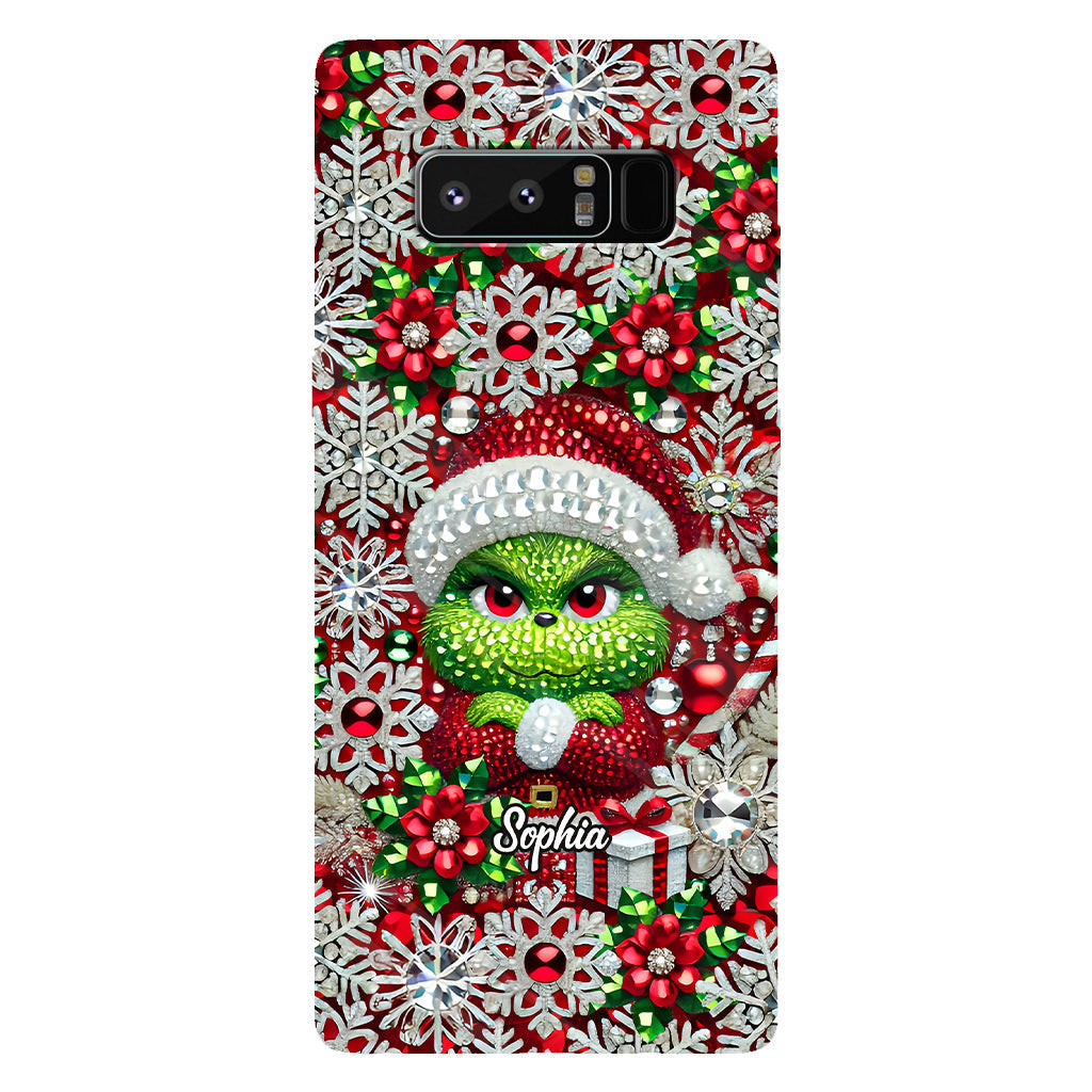 Merry Grinchmas - Personalized Stole Christmas Full Print Phone Case