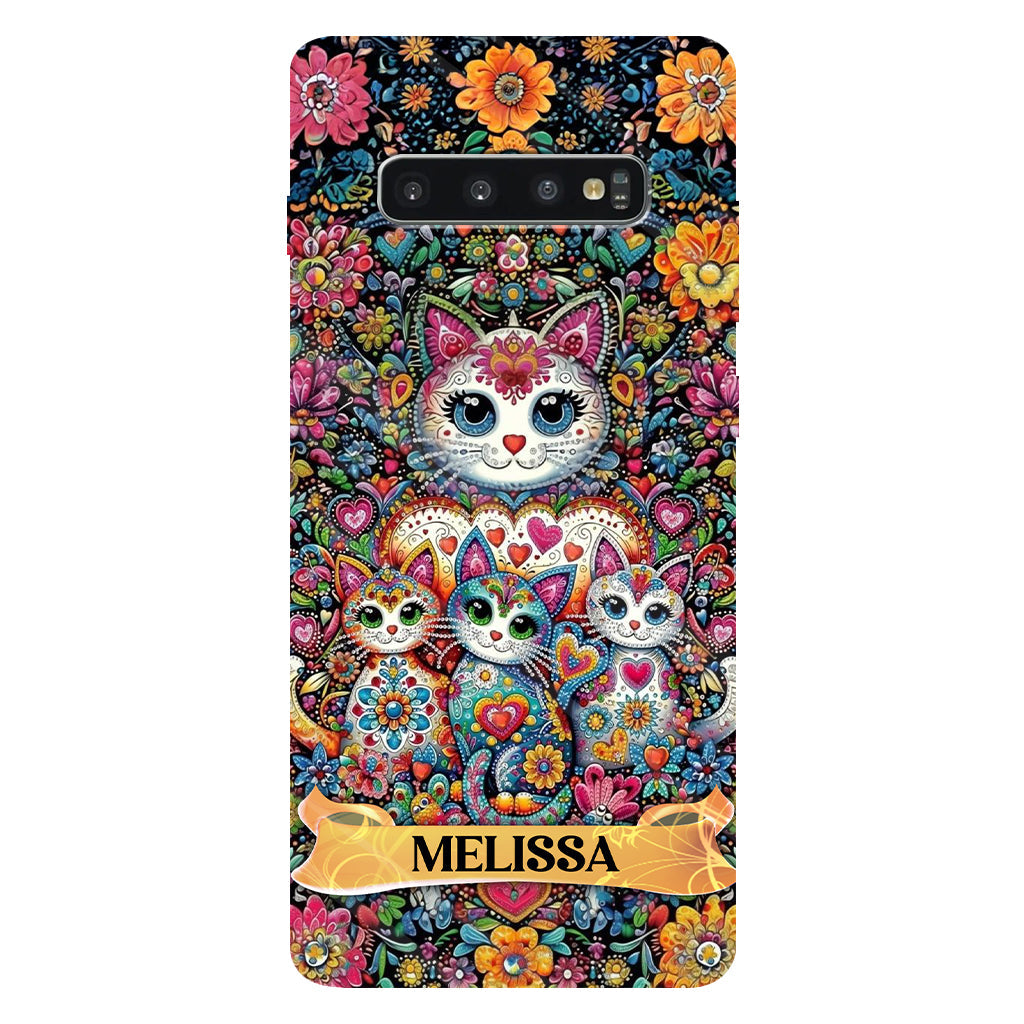 Magnifiques chats - Coque de téléphone personnalisée avec impression intégrale de chat