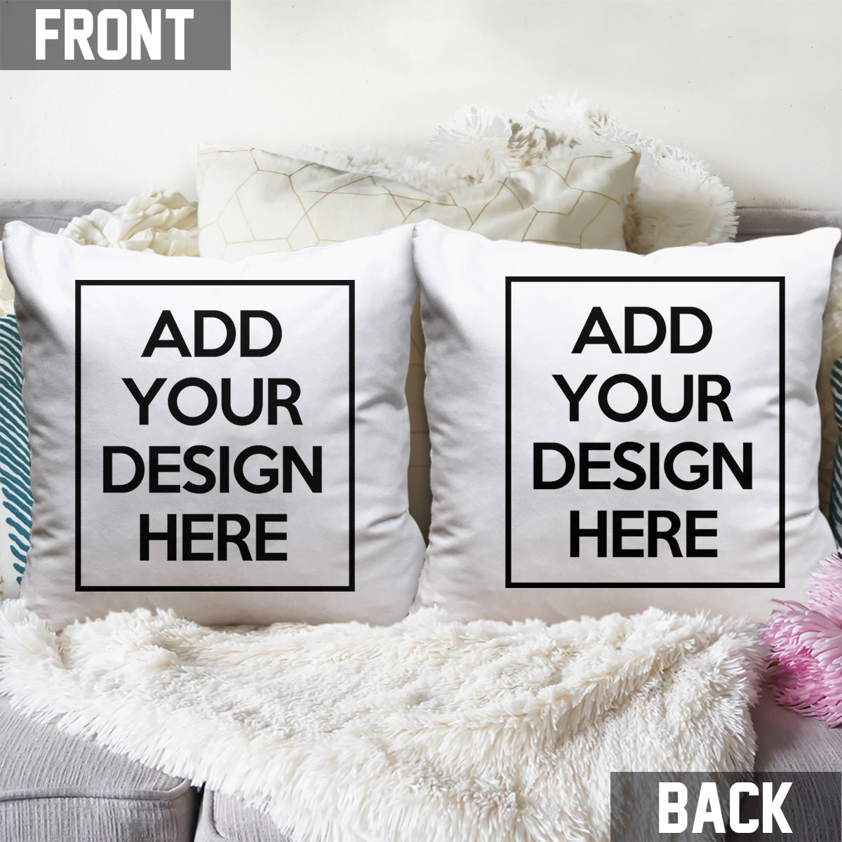 YourDesign Throw Pillow