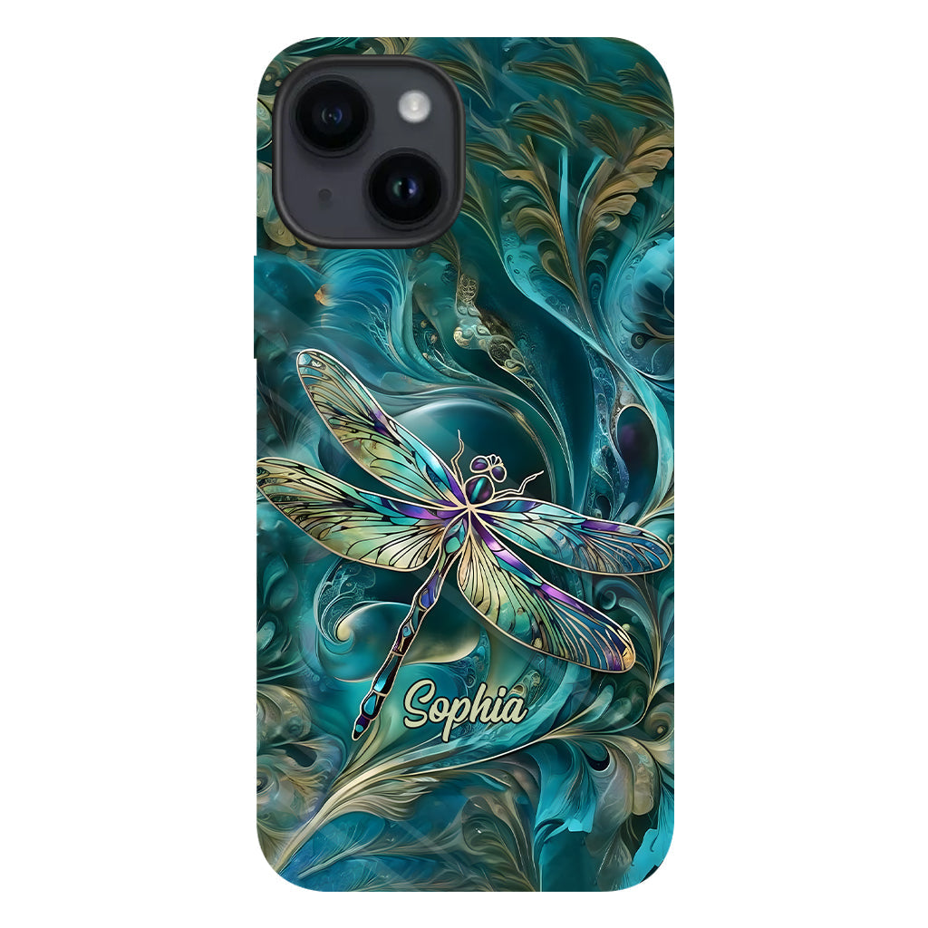 Beautiful Dragonfly - Personalized Dragonfly Full Print Phone Case