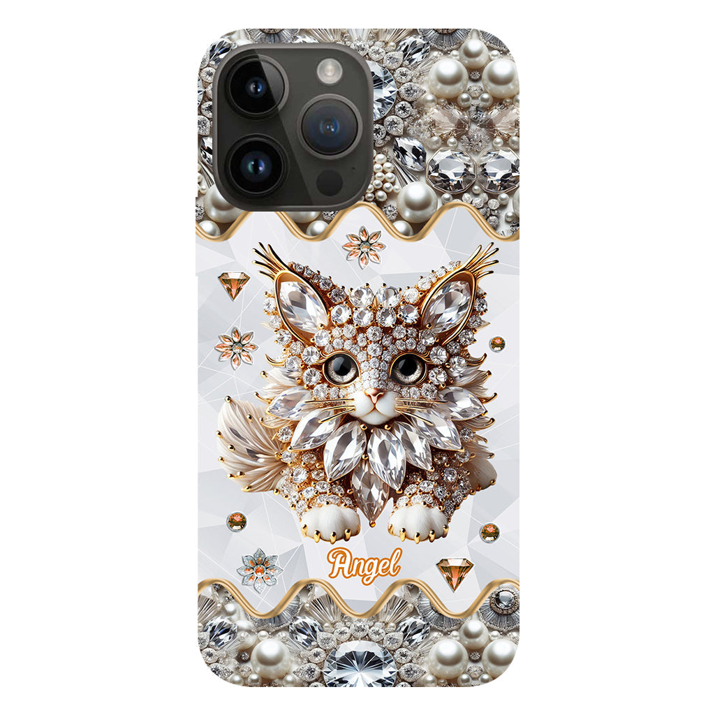 Coque de téléphone personnalisée avec motif chat persan « Love Persian Cat »