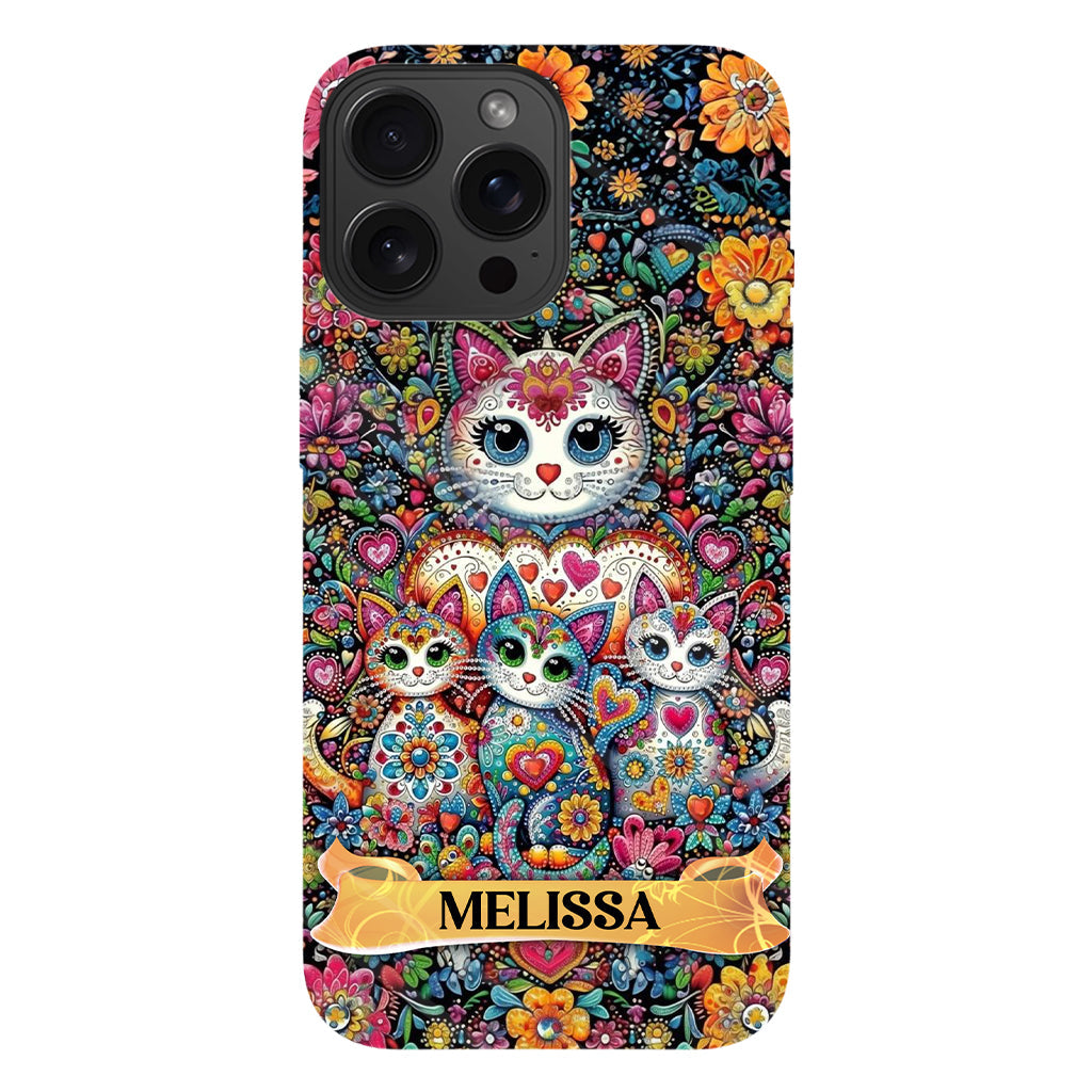 Magnifiques chats - Coque de téléphone personnalisée avec impression intégrale de chat