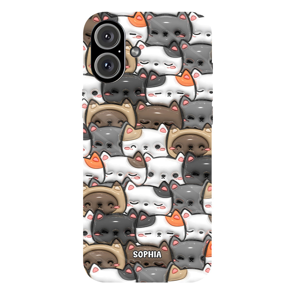Yes I Do Need All These Cats - Personalized Cat Full Print Phone Case